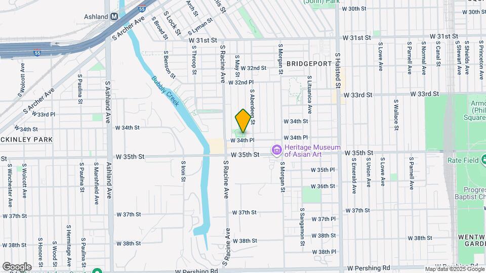 3225 S May St Map and Location Details