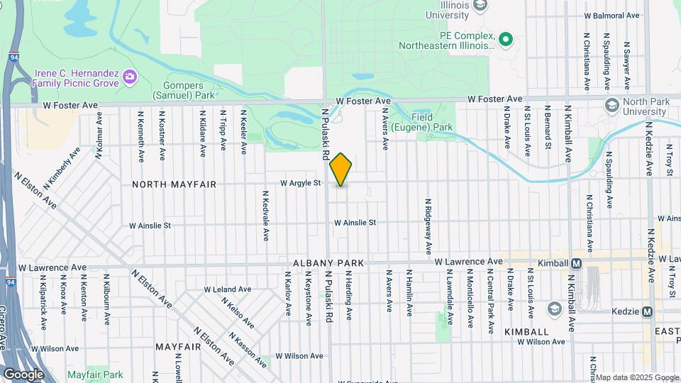 4946 N Harding Ave Mapa y Detalles de la Ubicación