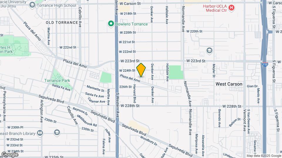 1545 Plaza Del Amo Map and Location Details