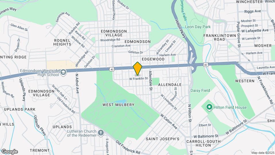 501 Lyndhurst St Map and Location Details