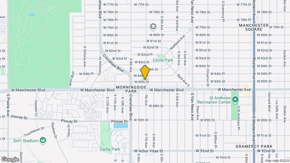 2903 W 85th St Mapa y Detalles de la Ubicación