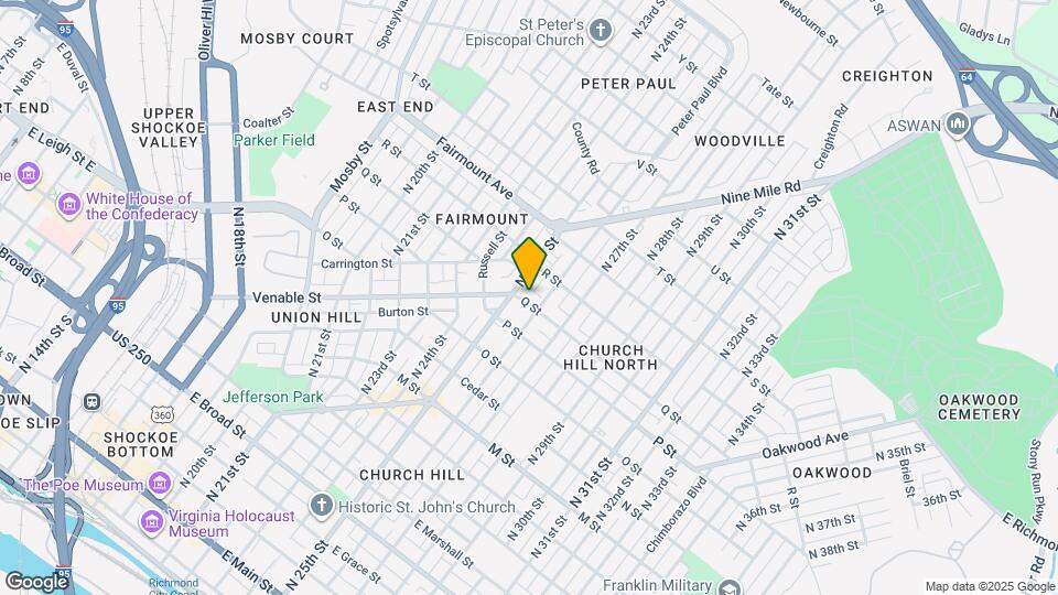 2514 Q St Map and Location Details