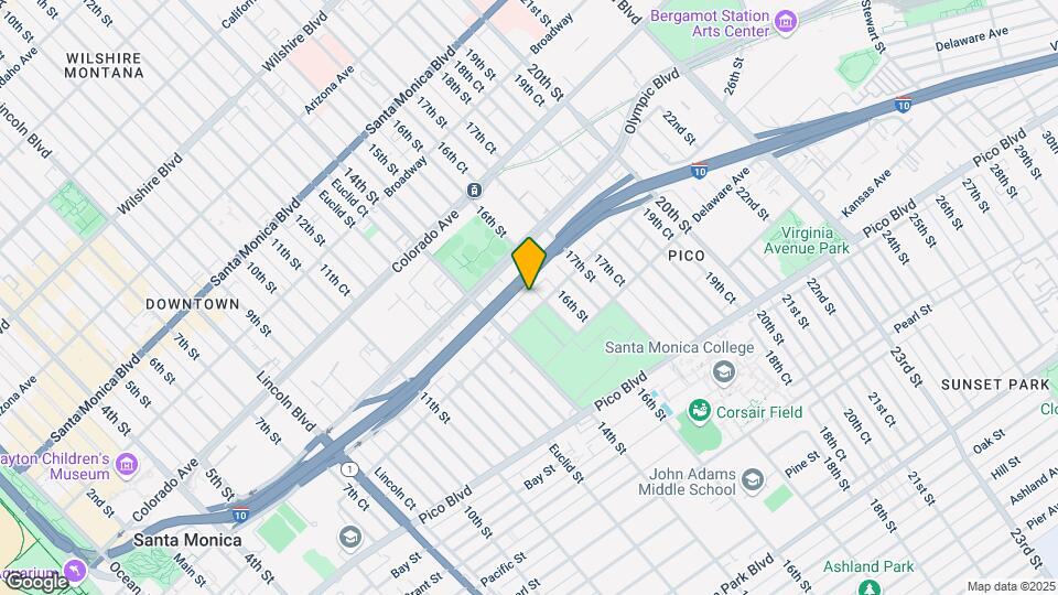 1747 15th St Mapa y Detalles de la Ubicación