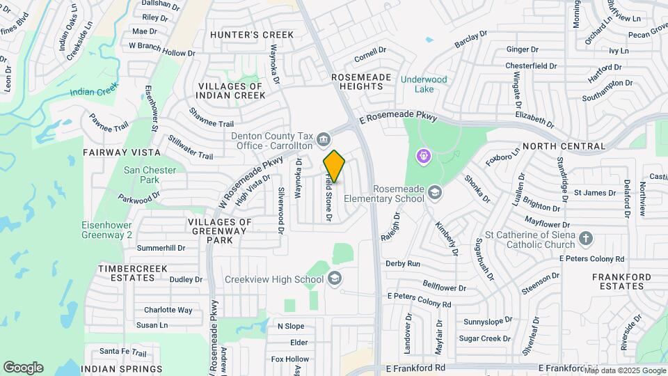 3620 Field Stone Dr Mapa y Detalles de la Ubicación