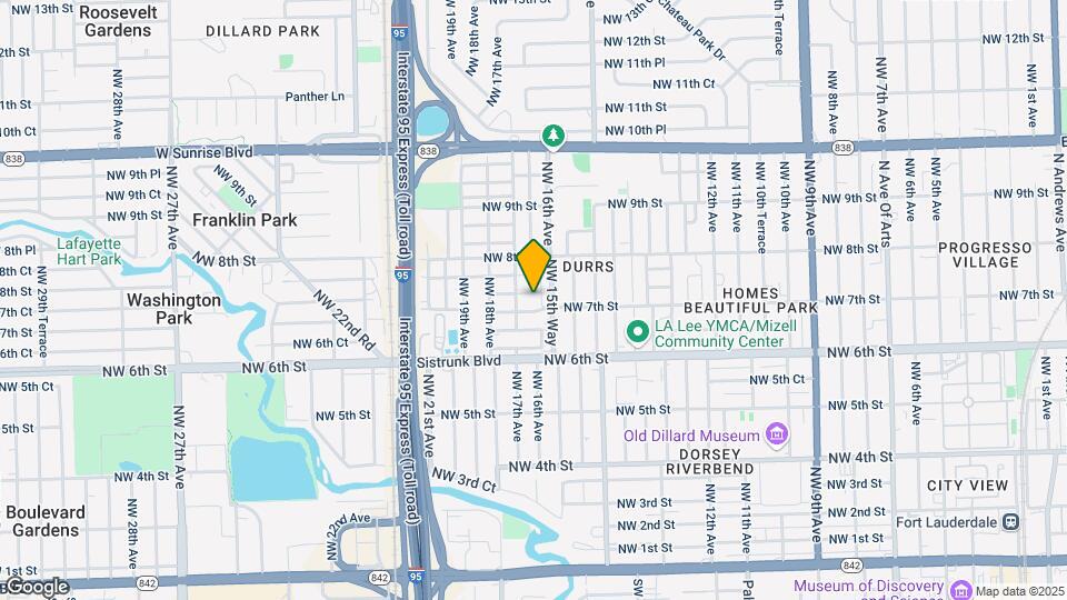 1606-1610 NW 7th Ct Map and Location Details