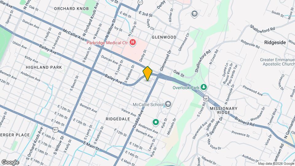 2517 Chamberlain Ave. Mapa y Detalles de la Ubicación