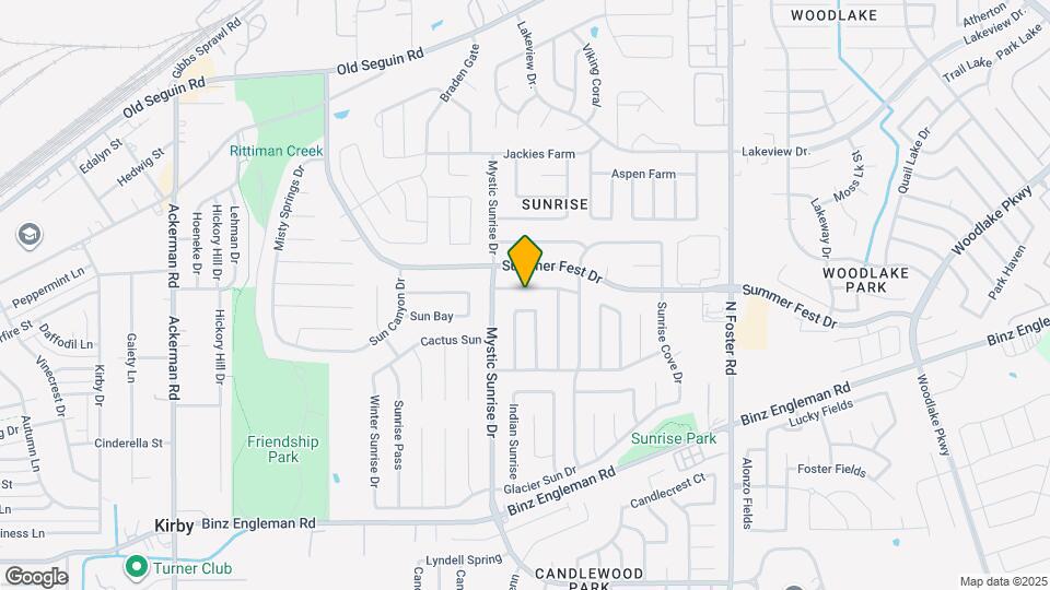 5934 Burning Sunrise Dr Map and Location Details