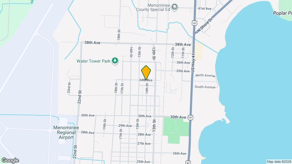 1413 34th Ave Mapa y Detalles de la Ubicación