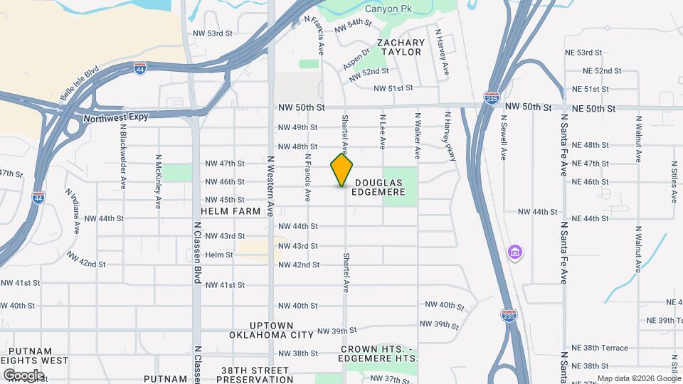 800 NW 46th St Map and Location Details