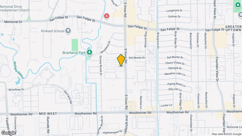 7514 Olympia Dr Map and Location Details