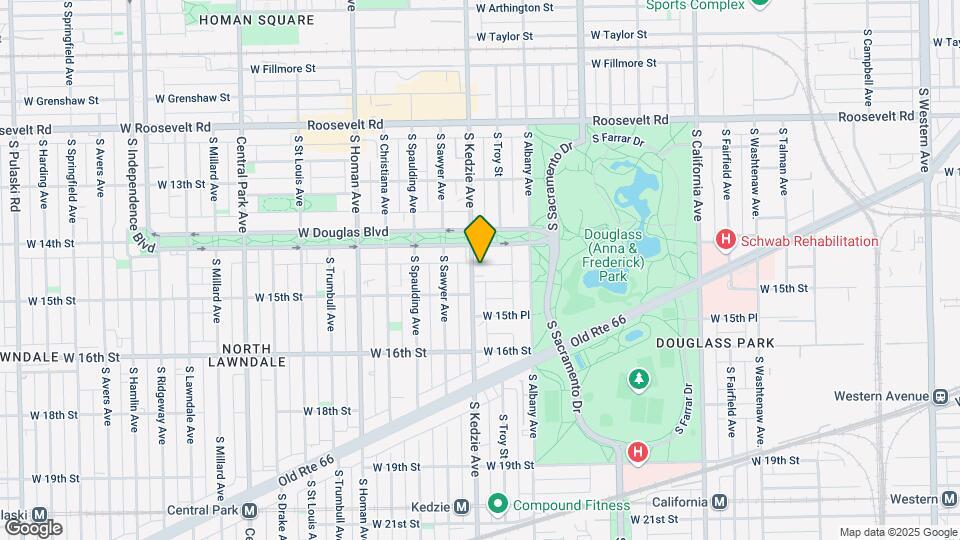 1423 S Kedzie Ave Mapa y Detalles de la Ubicación