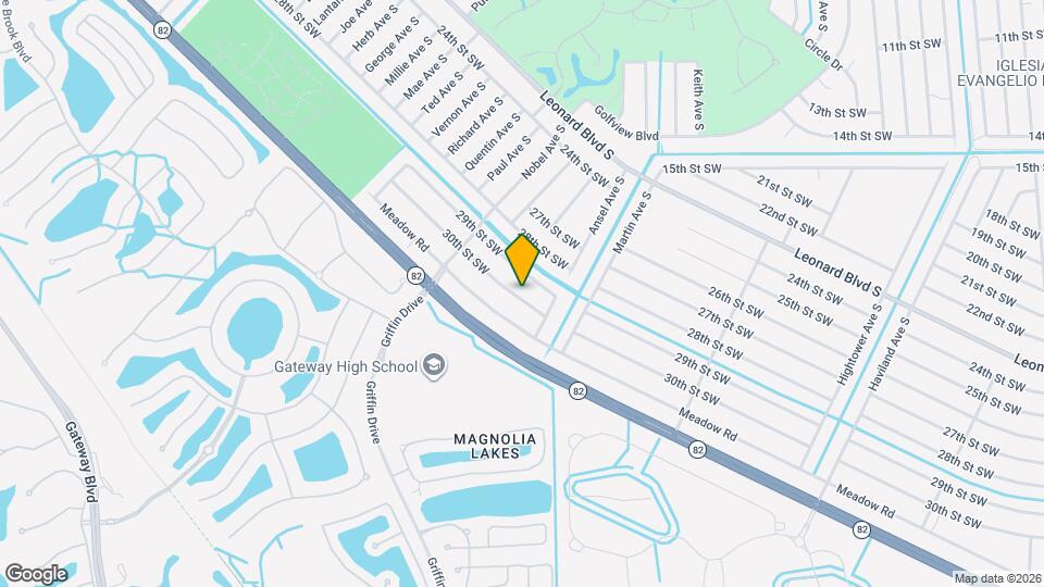 4814 30th St SW Map and Location Details