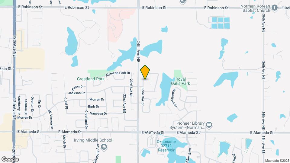 517 Lone Oak Dr Map and Location Details