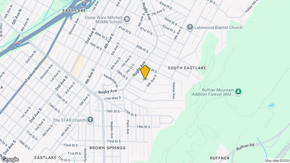 7825 Rugby Ct Map and Location Details