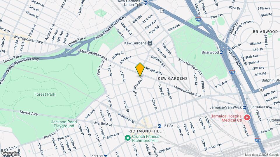83-14 Lefferts Blvd Map and Location Details