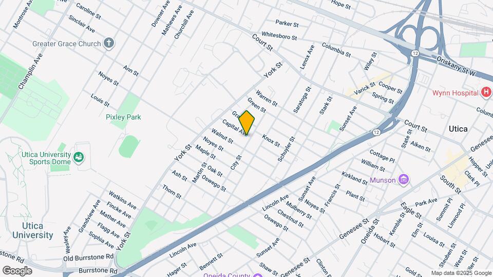 1218 City St, Unit #2 Map and Location Details