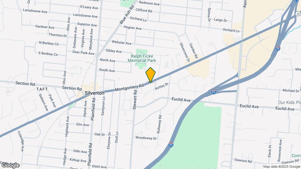 7524 Montgomery Rd, Unit 1A Map and Location Details