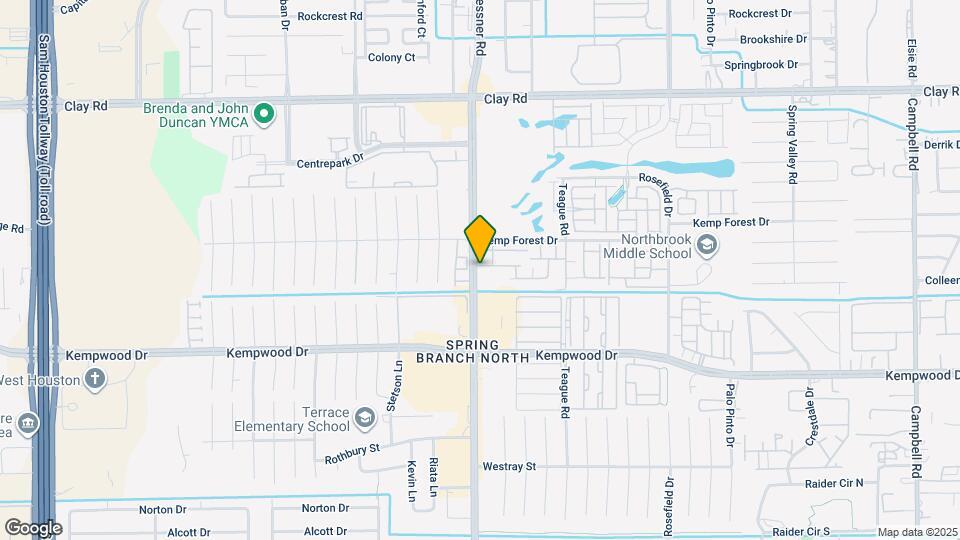 2972 Gessner Rd Map and Location Details