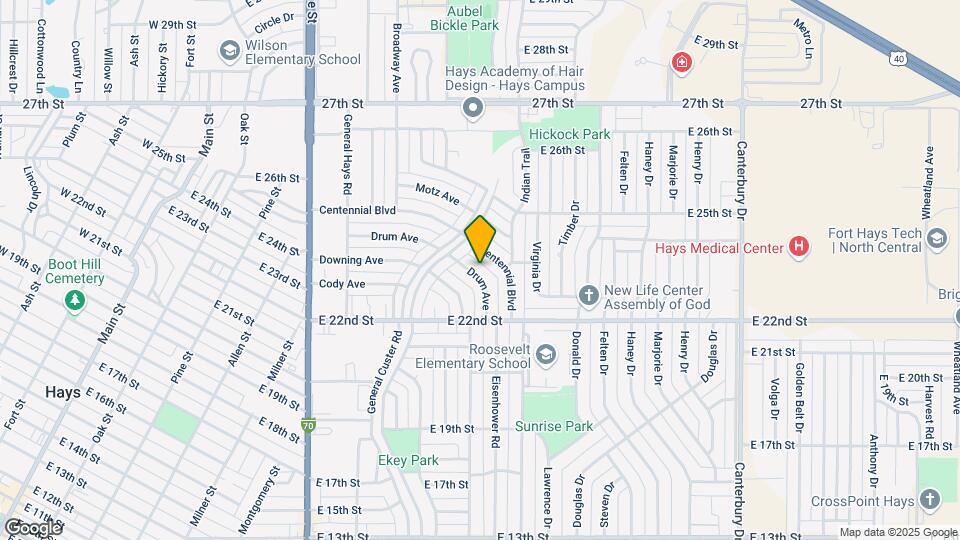 2216 Drum Ave Map and Location Details