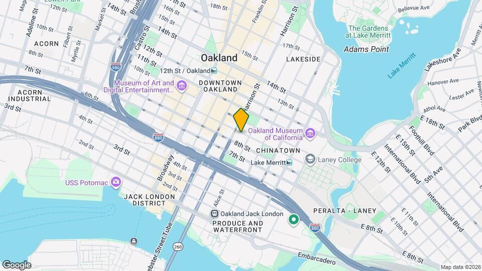 275 9th St Map and Location Details