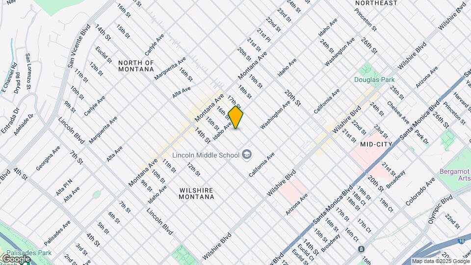 922 16th St, Unit 5 Map and Location Details