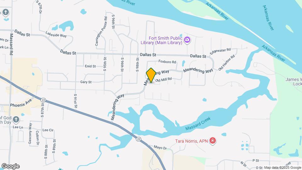 9900 Andover Pl Map and Location Details