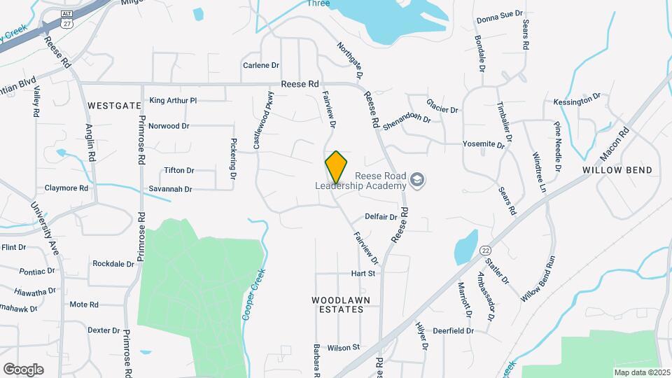 3918 Fairview Dr Map and Location Details