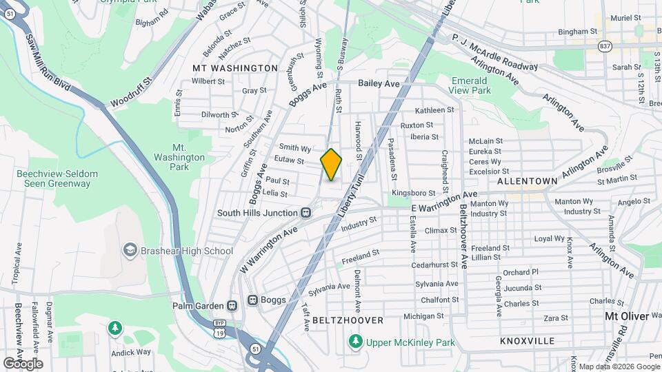 305 Paur St Map and Location Details