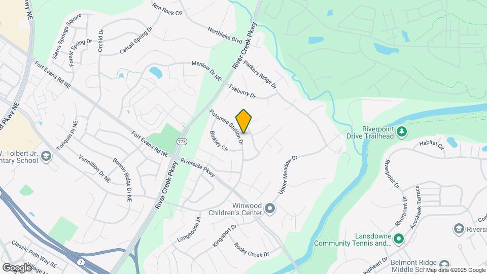 18688 Potomac Station Dr Map and Location Details