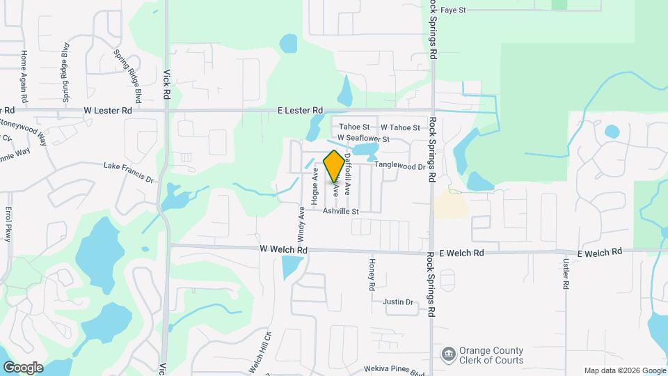 1724 Jolly Ave Map and Location Details