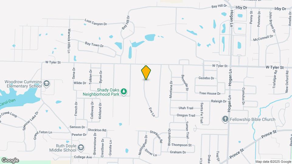 111 Eve Ln Map and Location Details