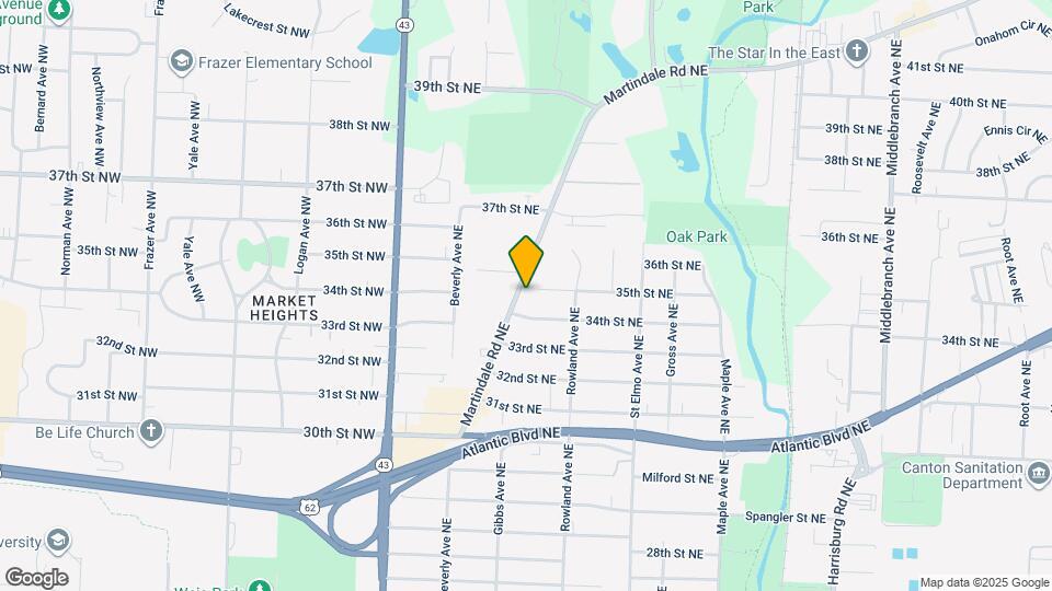 3424 Martindale Rd NE, Unit 3424 Mapa y Detalles de la Ubicación