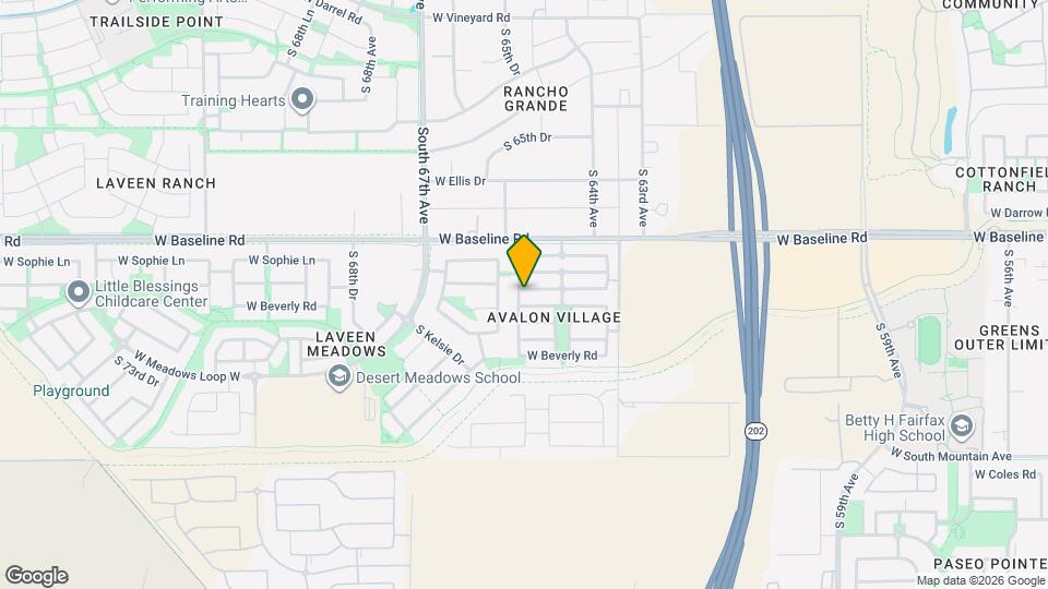 6451 W Branham Ln Map and Location Details