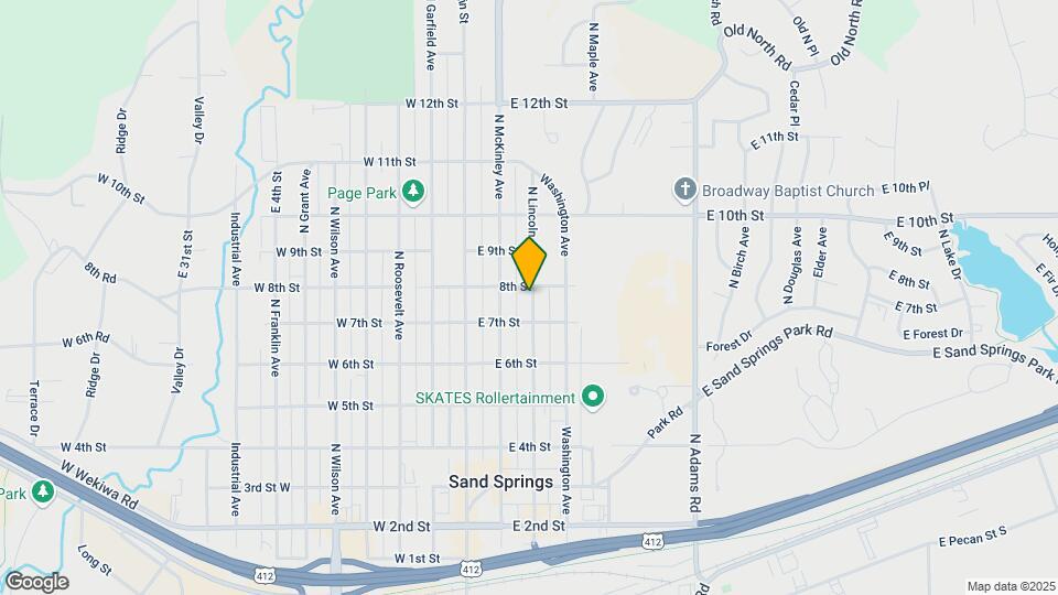 716 N Lincoln Ave, Unit B Map and Location Details