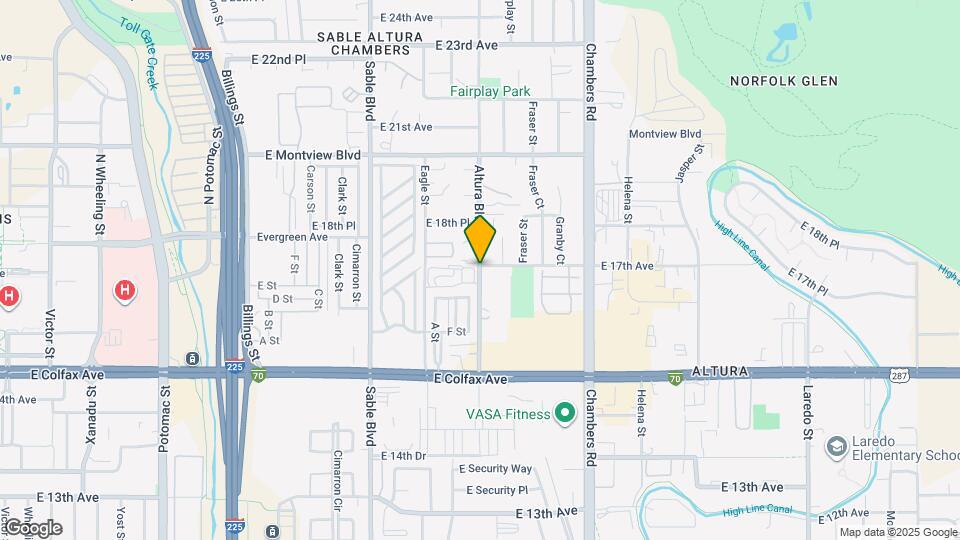 Los Altos Mapa y Detalles de la Ubicación