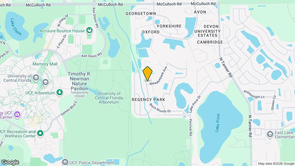 4307 Boca Woods Dr Map and Location Details