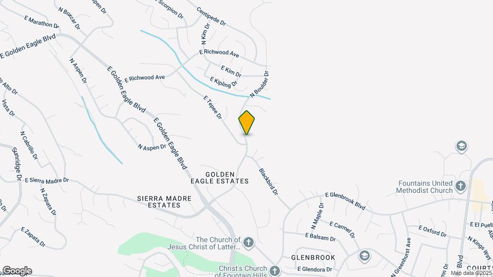15633 N Boulder Dr Map and Location Details