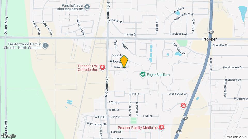 280 Dave Trail Map and Location Details