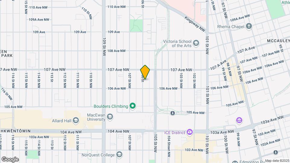 10625 106th St NW Map and Location Details