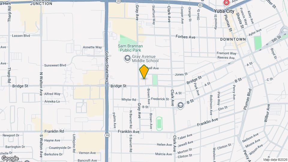 684 Brown Ave Map and Location Details