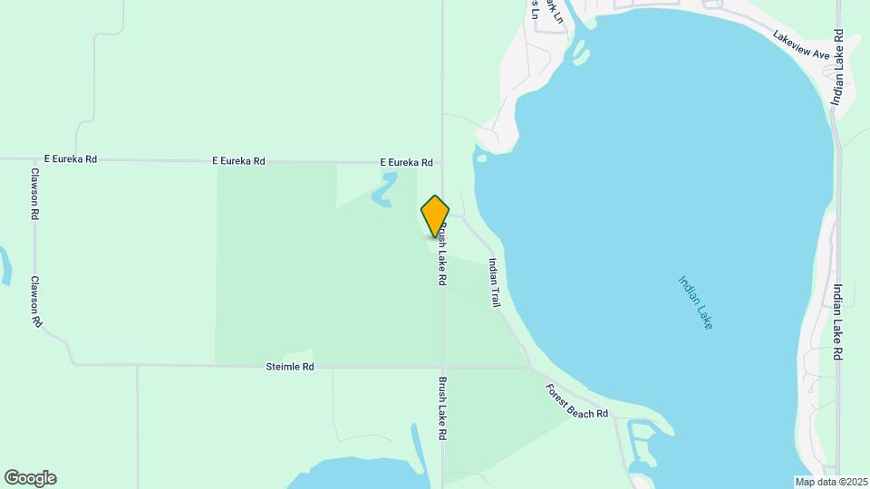 6656 Brush Lake Rd Map and Location Details