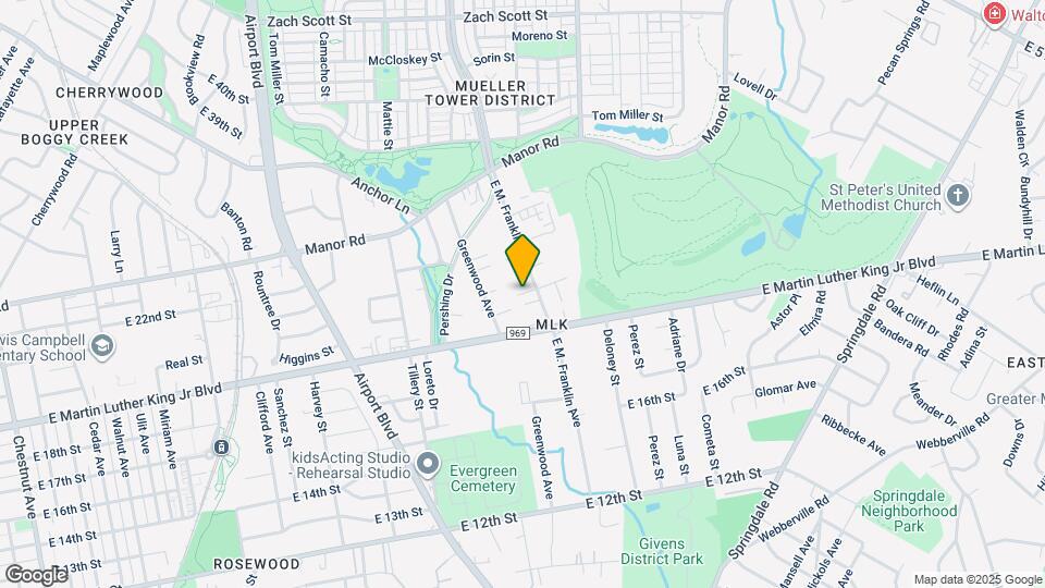 1922 E M Franklin Ave Map and Location Details