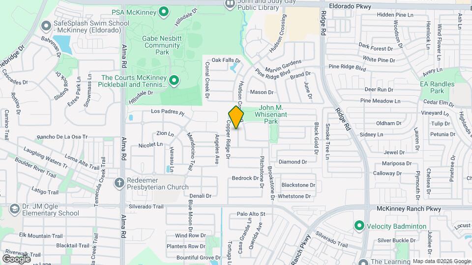 3516 Goldstone Dr Map and Location Details