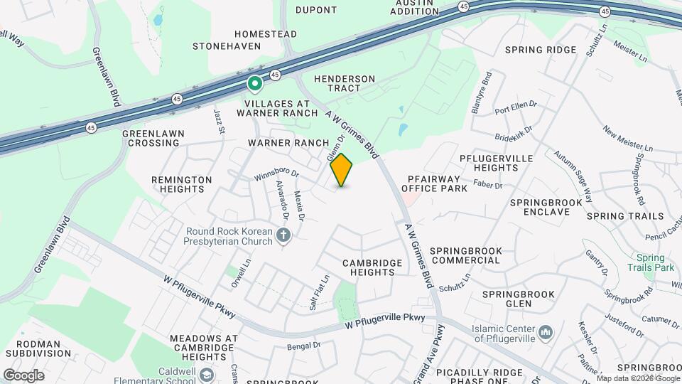 1005 Winnsboro Lp Map and Location Details