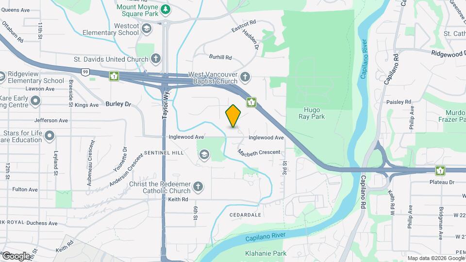 430 Newlands Rd Map and Location Details