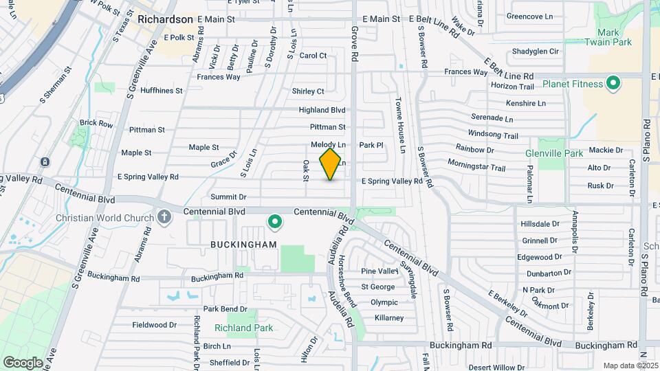 544 E Spring Valley Rd Map and Location Details
