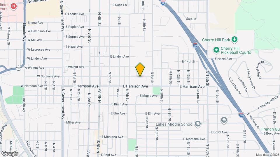 726-728 E Spokane Ave Map and Location Details