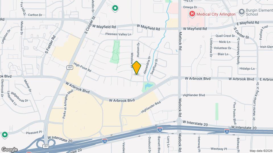 3624 Riverhead Dr Map and Location Details