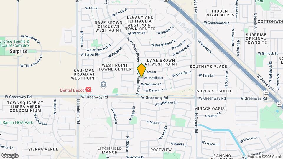 15642 N Naegel Dr Map and Location Details