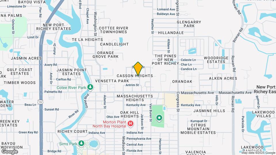 6119 Sheelin Dr Map and Location Details